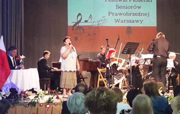 Festiwal Piosenki Seniorów Prawobrzeżnej Warszawy
