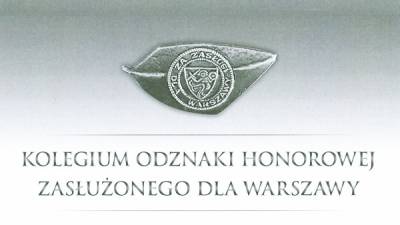Kolegium odznaki honorowej zasłużonego dla Warszawy